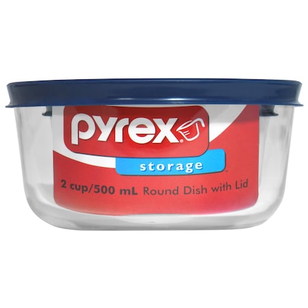 Pyrex 2 cups Clear Food Storage Container 6017399